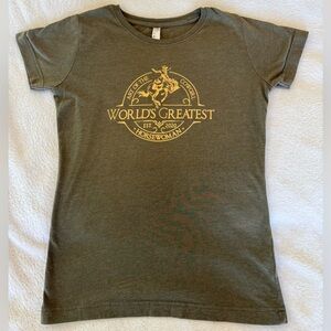 Worlds Greatest Horsewoman tee